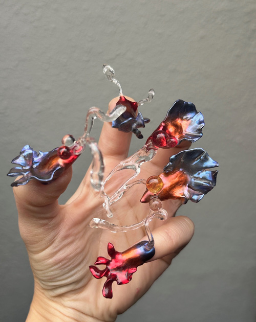 ツメ物語　-雪解け水と花の出逢い-